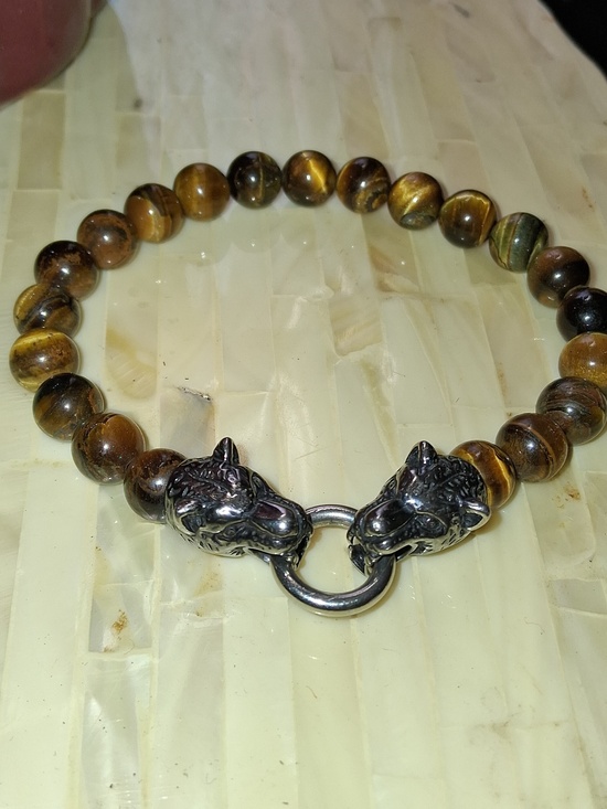 Unbranded Other - Tigers Eye Beaded Bracelet